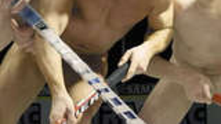 Hockey Players Love The Feel Of Ice On Bare Skin